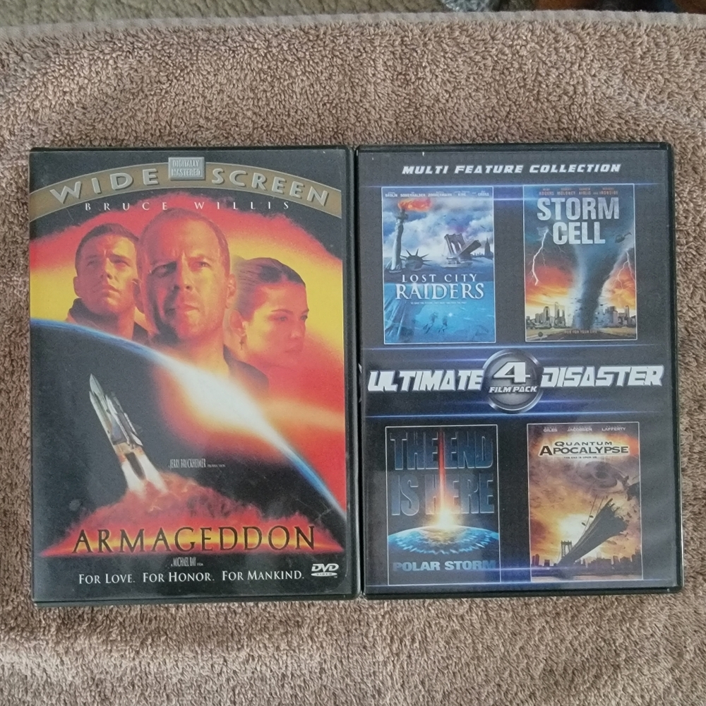 Set of 2 Disaster Movies DVD